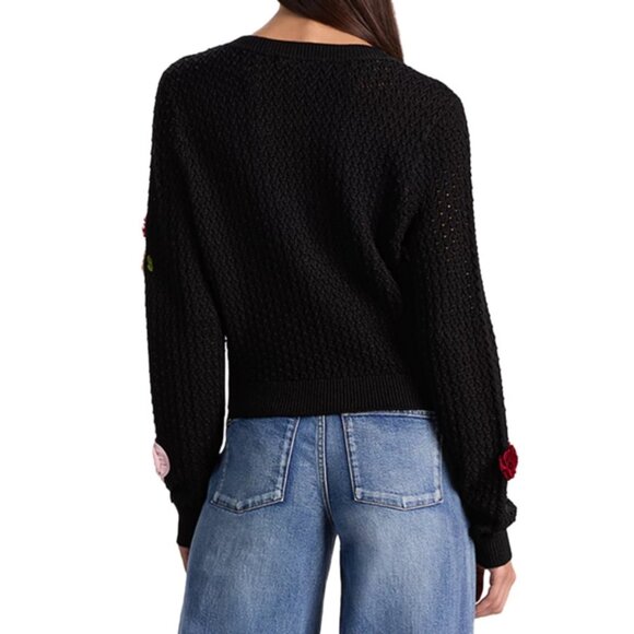 Alice and Olivia Dollie Floral Cardigan Sweater - Picture 4 of 5